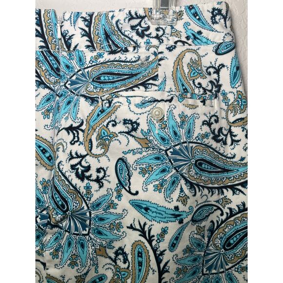 Lady Hagen Blue Paisley Athletic 17" Golf & Pickle Ball Skort - Size 10 - Picture 4 of 7